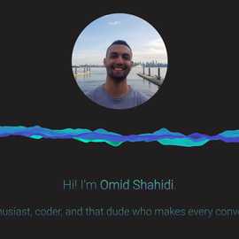 First Personal Website screenshot